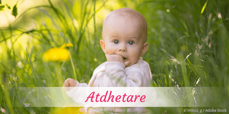 Baby mit Namen Atdhetare