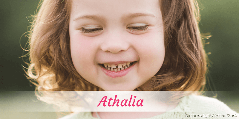 Baby mit Namen Athalia
