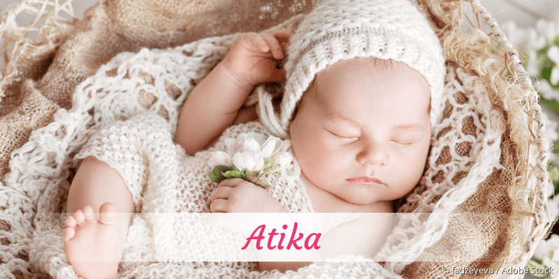 Baby mit Namen Atika
