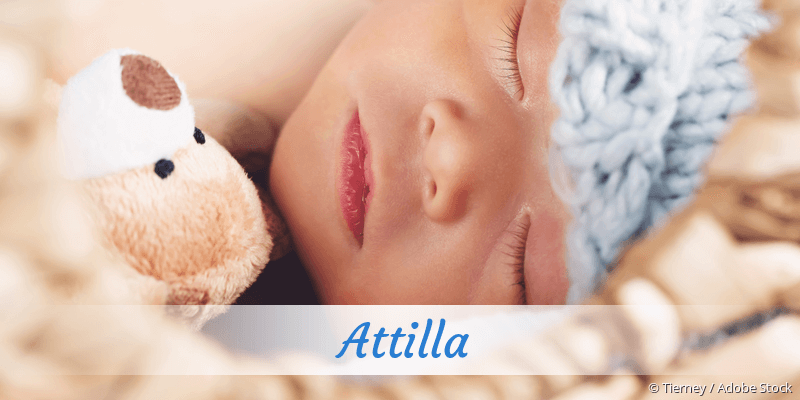Baby mit Namen Attilla