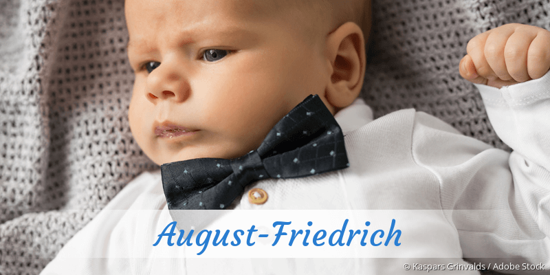 Baby mit Namen August-Friedrich