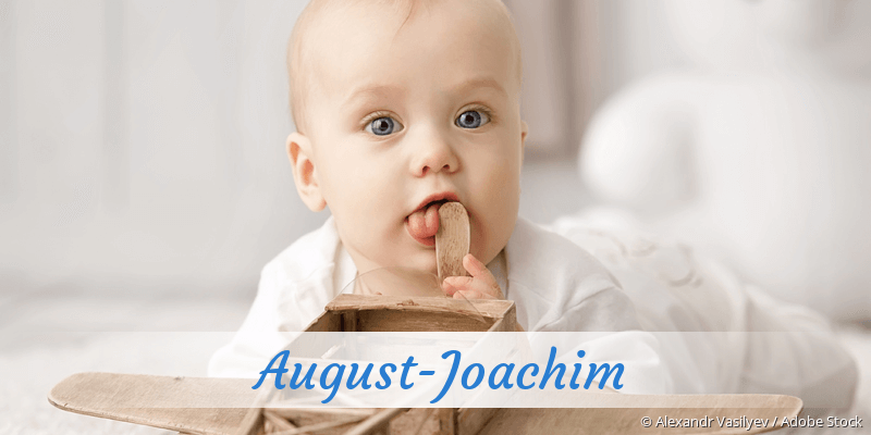 Baby mit Namen August-Joachim