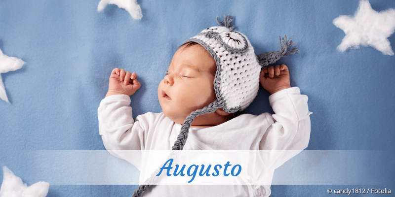 Baby mit Namen Augusto
