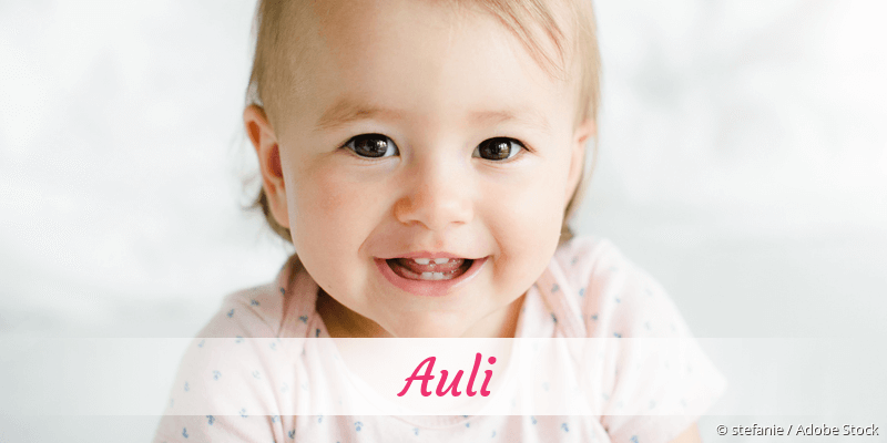Baby mit Namen Auli