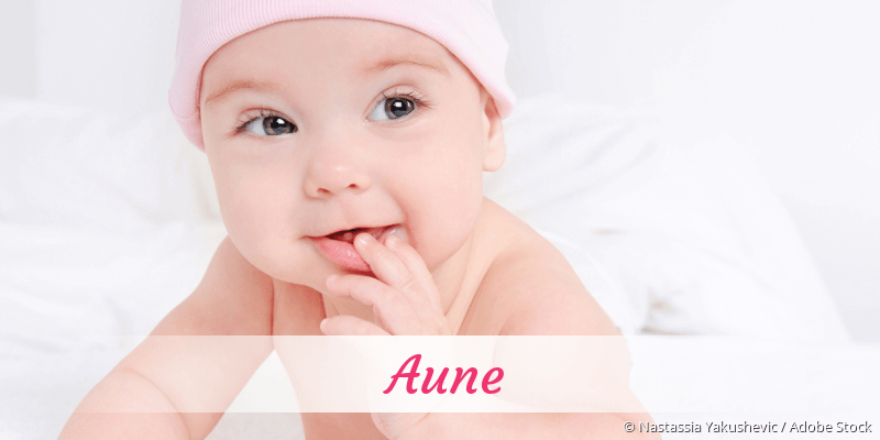 Baby mit Namen Aune