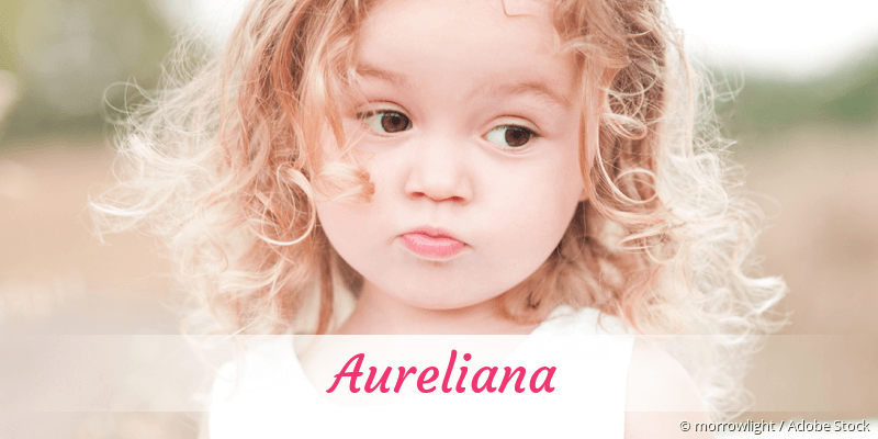 Baby mit Namen Aureliana