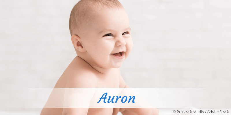 Baby mit Namen Auron