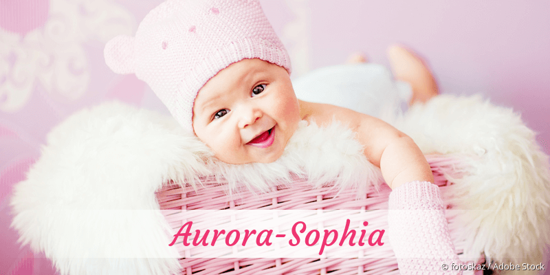 Baby mit Namen Aurora-Sophia