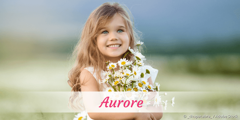 Baby mit Namen Aurore