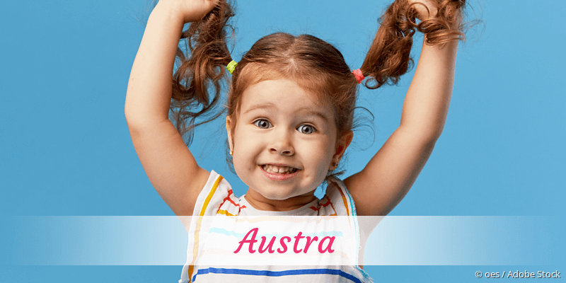 Baby mit Namen Austra