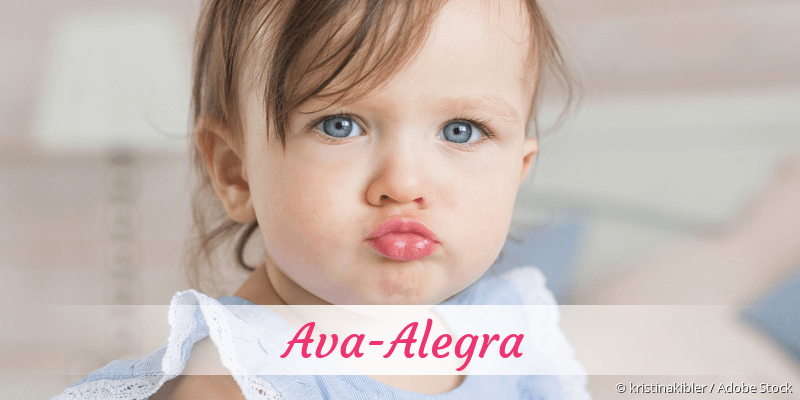 Baby mit Namen Ava-Alegra