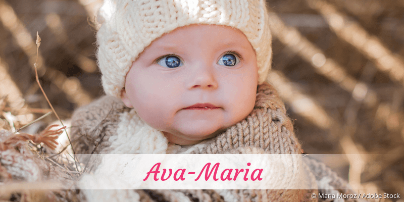 Baby mit Namen Ava-Maria
