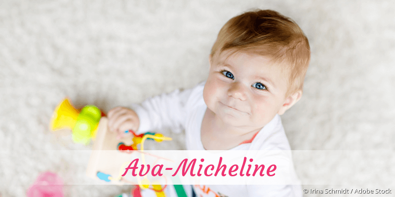 Baby mit Namen Ava-Micheline