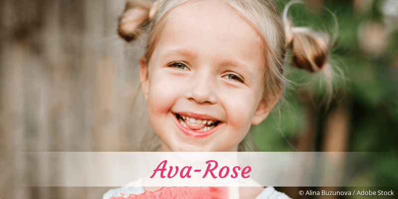 Baby mit Namen Ava-Rose
