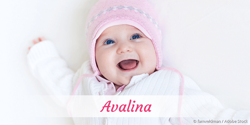 Baby mit Namen Avalina