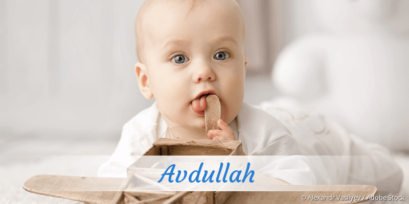 Baby mit Namen Avdullah