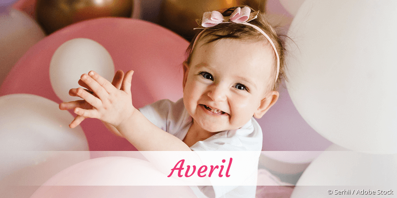 Baby mit Namen Averil