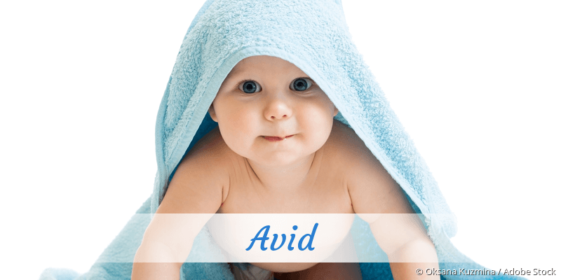 Baby mit Namen Avid