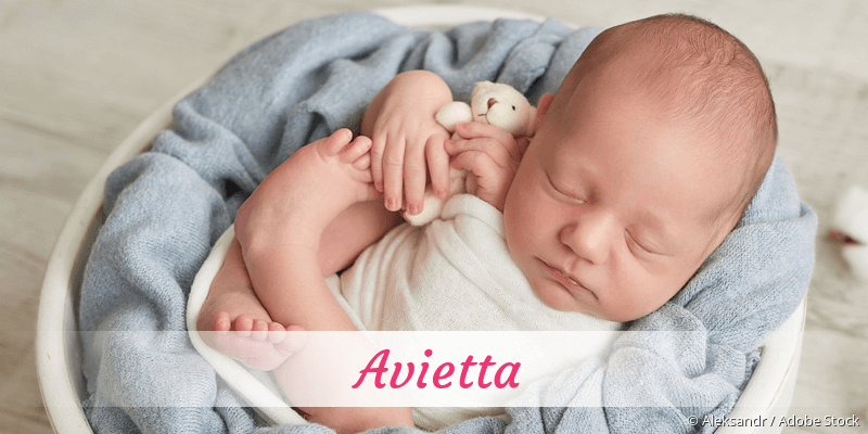 Baby mit Namen Avietta