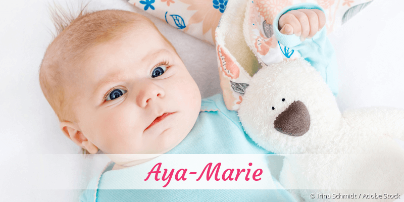 Baby mit Namen Aya-Marie