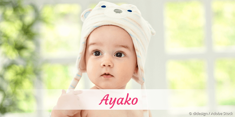 Baby mit Namen Ayako