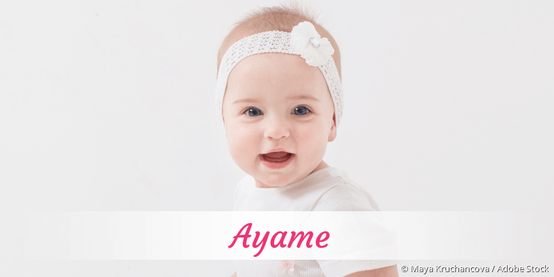Baby mit Namen Ayame