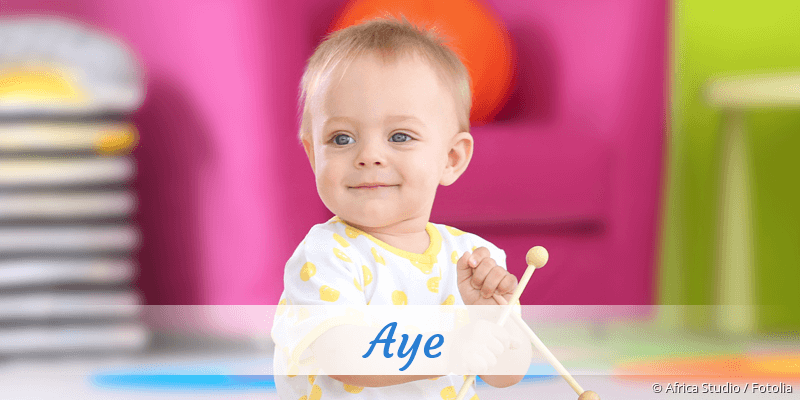 Baby mit Namen Aye