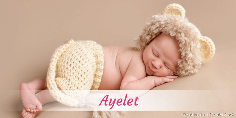 Baby mit Namen Ayelet