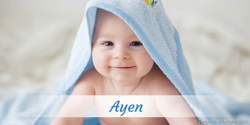 Baby mit Namen Ayen