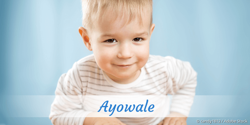 Baby mit Namen Ayowale