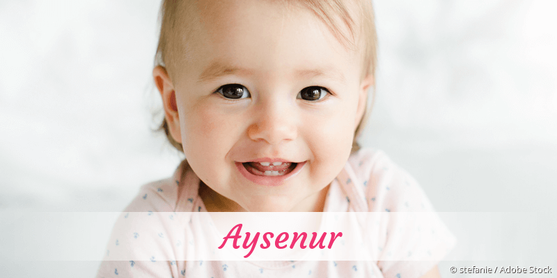 Baby mit Namen Aysenur