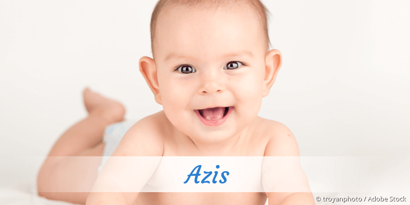 Baby mit Namen Azis