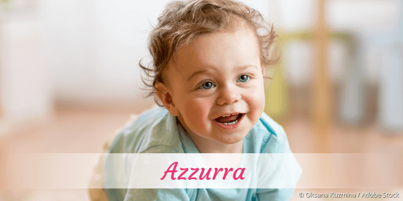 Baby mit Namen Azzurra