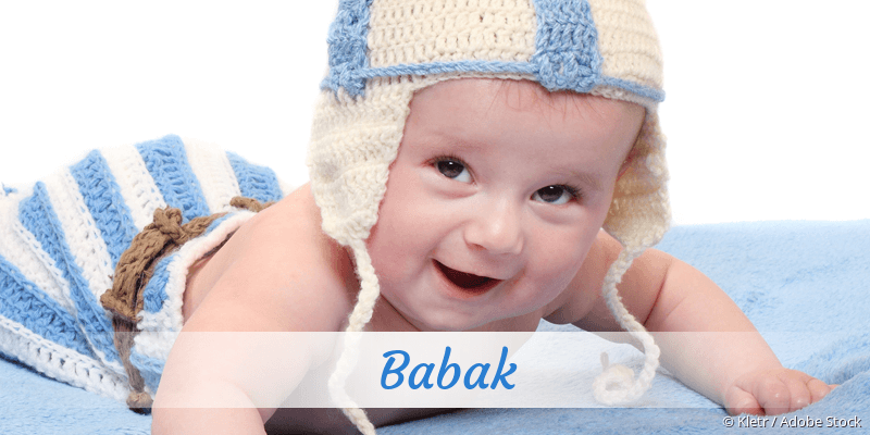 Baby mit Namen Babak