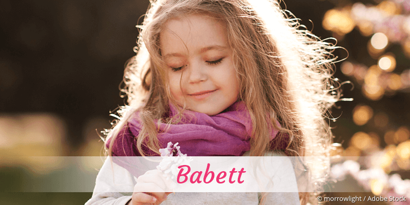 Baby mit Namen Babett