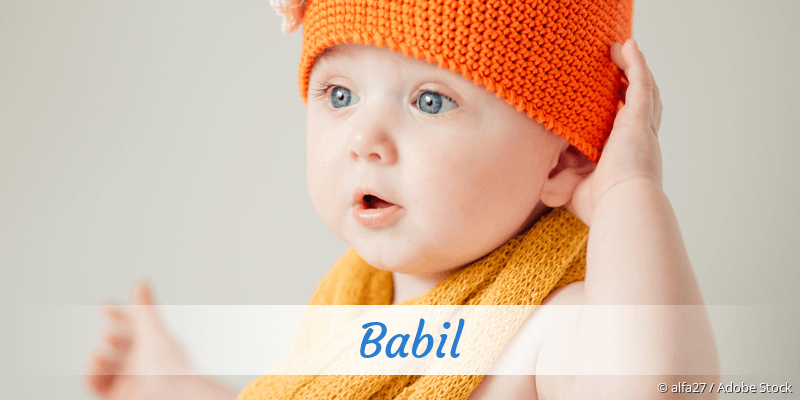 Baby mit Namen Babil