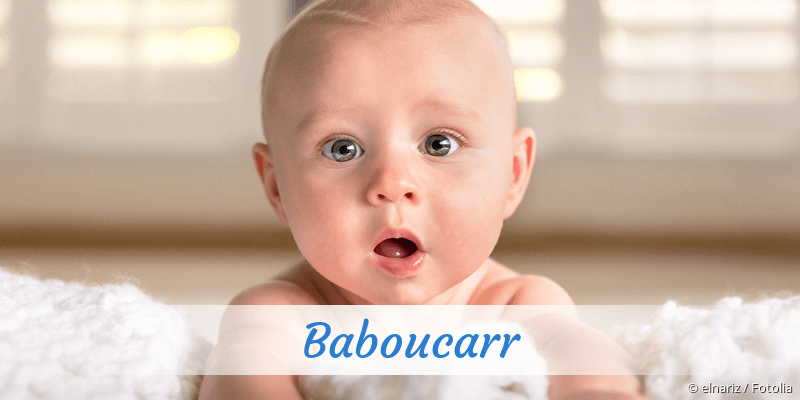 Baby mit Namen Baboucarr