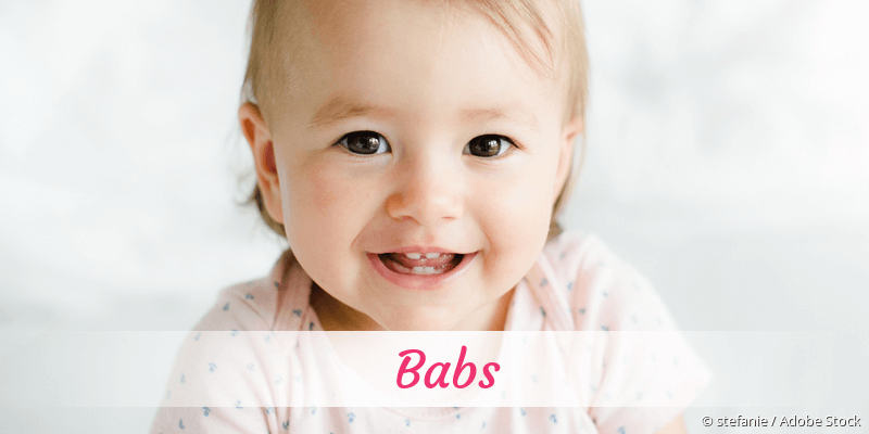 Baby mit Namen Babs