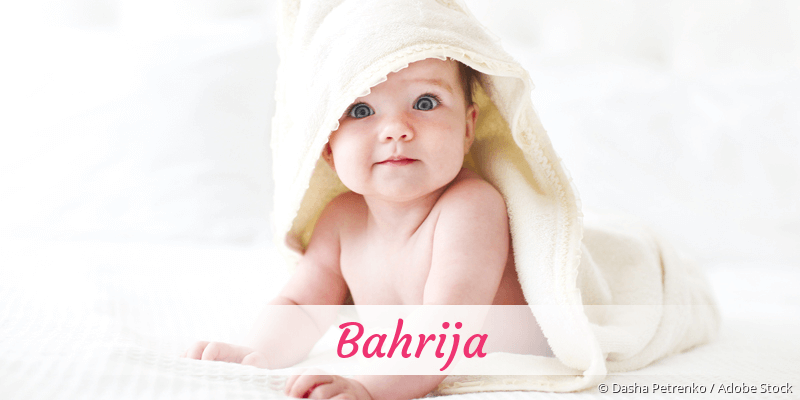 Baby mit Namen Bahrija