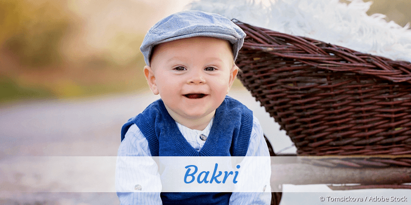 Baby mit Namen Bakri