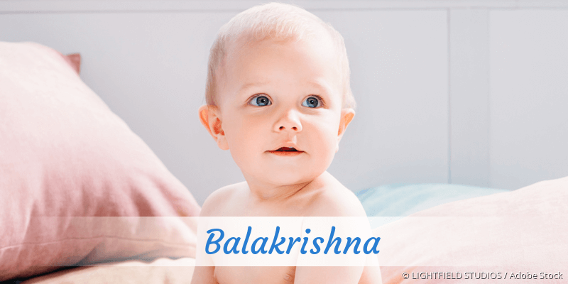 Baby mit Namen Balakrishna