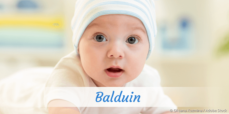 Baby mit Namen Balduin