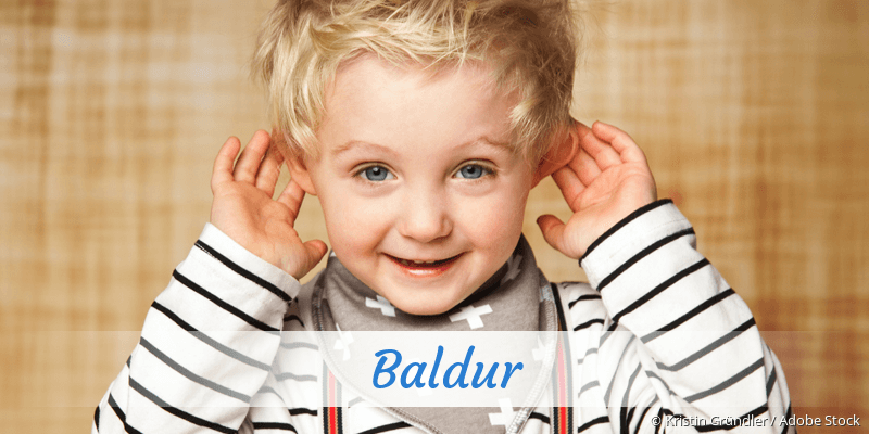 Baby mit Namen Baldur