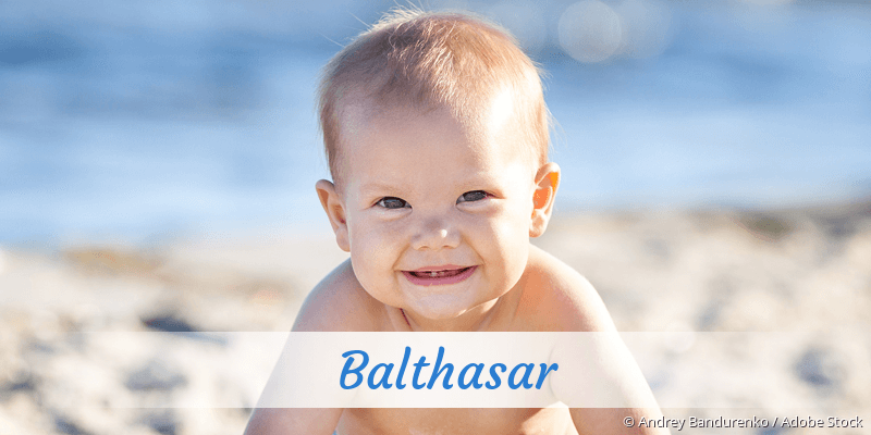 Baby mit Namen Balthasar