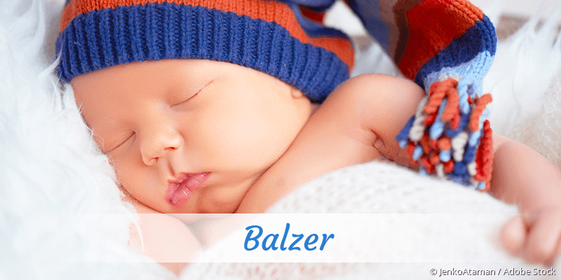 Baby mit Namen Balzer