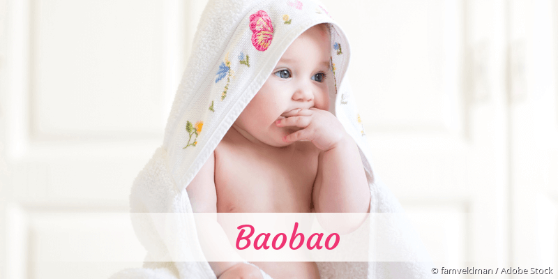 Baby mit Namen Baobao