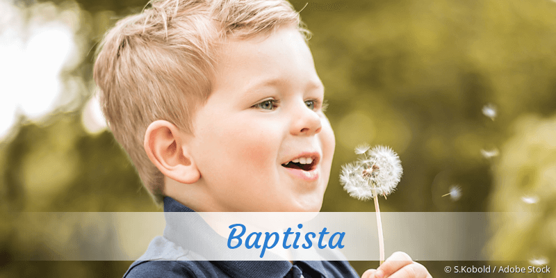 Baby mit Namen Baptista