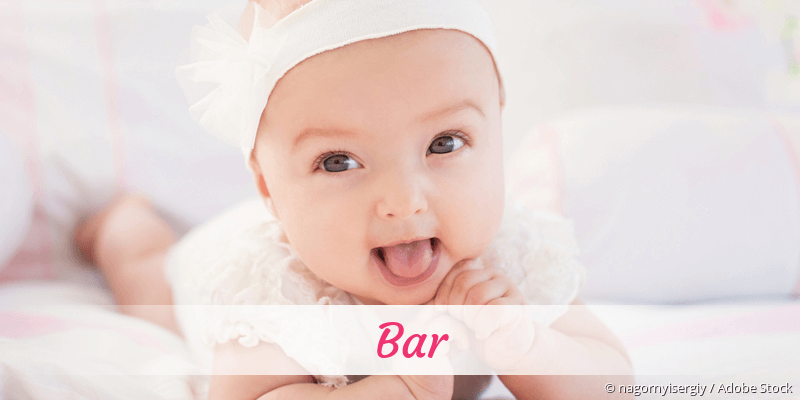 Baby mit Namen Bar