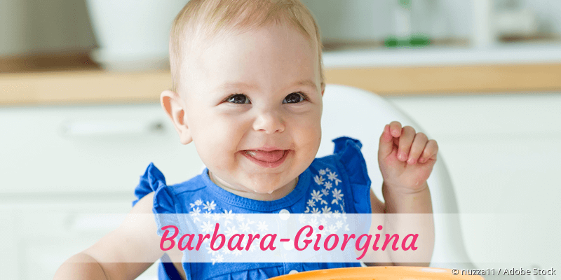 Baby mit Namen Barbara-Giorgina