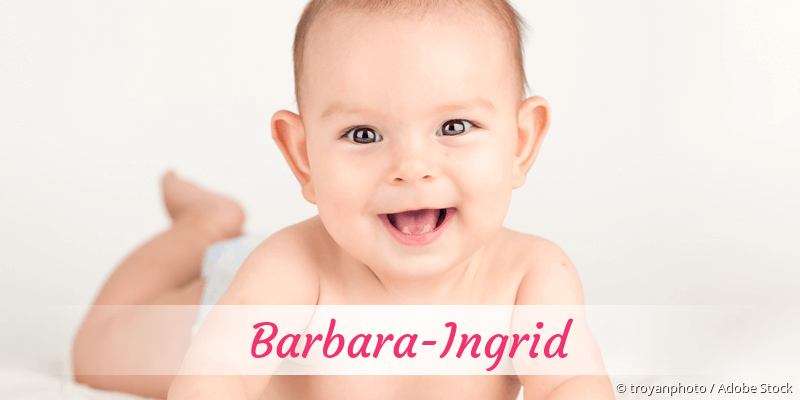Baby mit Namen Barbara-Ingrid